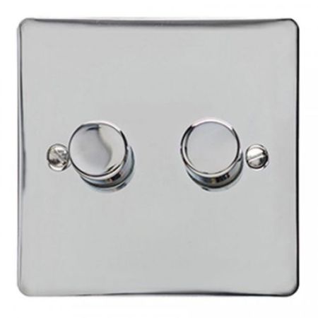 Heritage Sat/Chr Brushed 1G LED Dim