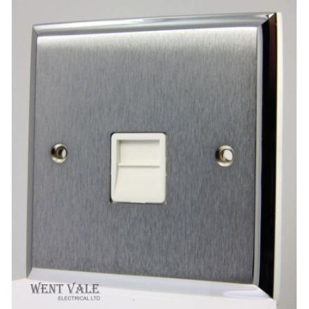 Heritage 1G Socket Pol.Chrome             Â