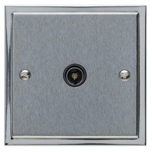 Heritage 1G Coax Outlet S/Chrome D/Fin