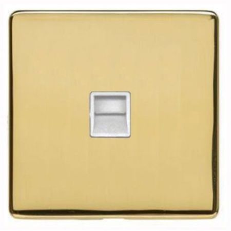 Heritage Pol.Brass Bt Slave Socket