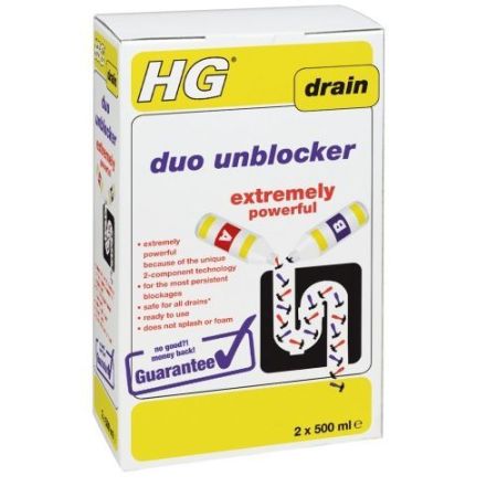 Hg Duo Drain Unblocker Extremely Powerful