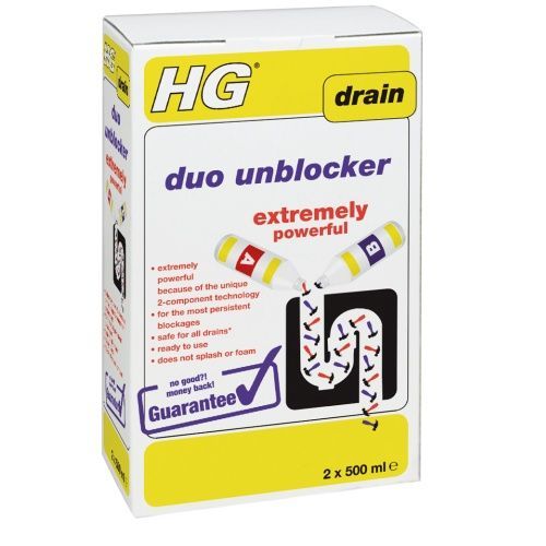 Hg Duo Drain Unblocker Extremely Powerful