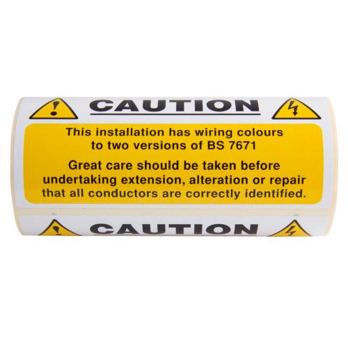 Mixed Cable Notice (100)