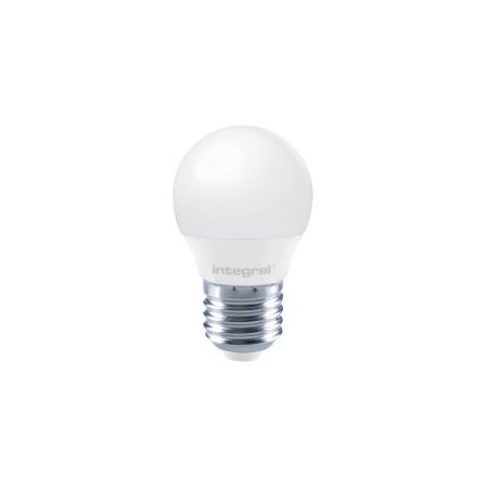 Integral Golf Ball Bulb E27 470lm 5w 2700k Dimmable 260 Beam Frosted
