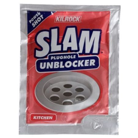 Slam Kitchen Plughole Unblocker - Per Sachet
