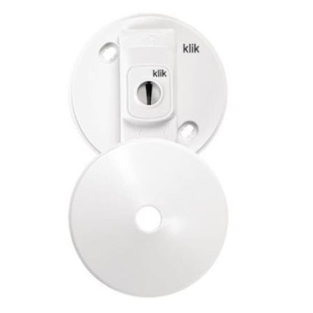 Klik Plug-In Ceiling Rose White