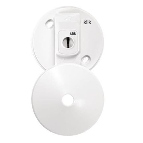 Klik Plug-In Ceiling Rose White