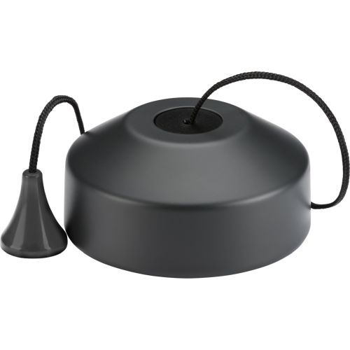 Knightsbridge 1-Way 10-150w (5-100w LED) Trailing Edge Pull Cord Dimmer Switch - Anthracite