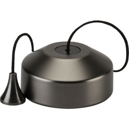 Knightsbridge 1-Way 10-150w (5-100w LED) Trailing Edge Pull Cord Dimmer Switch - Smoked Bronze