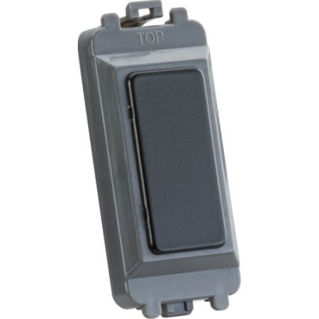 Knightsbridge Blank Grid Module - Matt Black