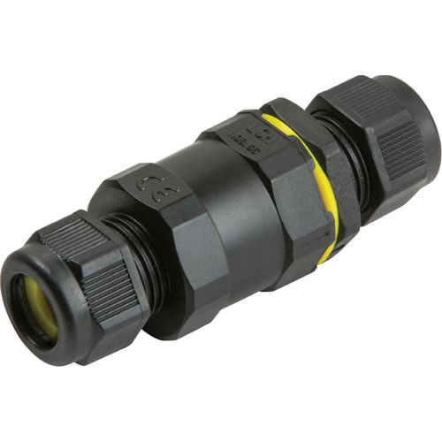 Knightsbridge IP68 16a Weatherproof Inline Connector (3 Pole)