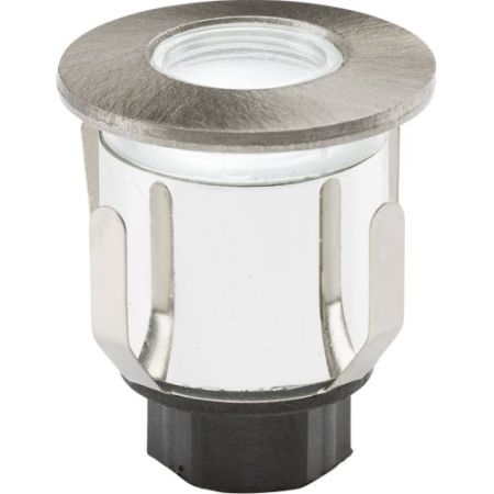 Knightsbridge 230v IP65 0.6w LED White Mini Ground Light Comes With Three Interchangeable Heads