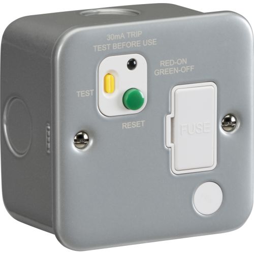 Knightsbridge 13A Rcd Protected Fused Spur Unit - 30ma (Type A)