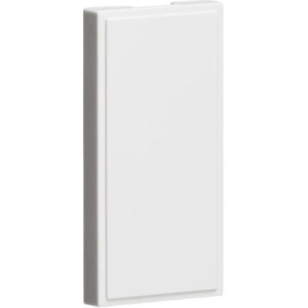 Knightsbridge Pack Of 10 - Half Blanking Modules (25 X 50mm) - White