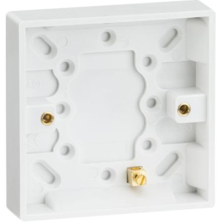 Knightsbridge Square Edge 1G 16mm Pattress