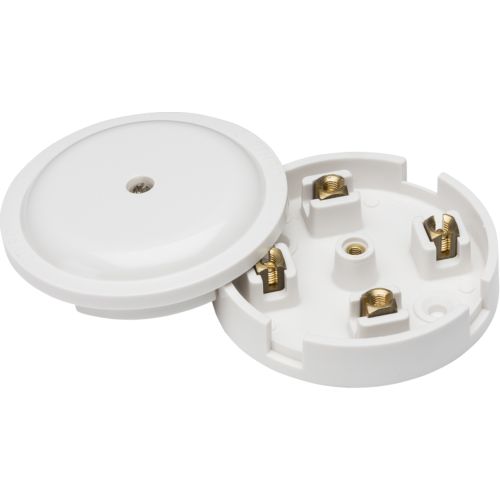 Knightsbridge 20A 4-Terminal 79mm White Junction Box