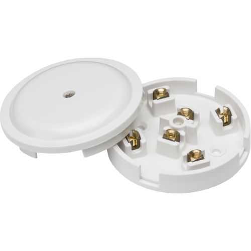 Knightsbridge 20A 6-Terminal 89mm White Junction Box
