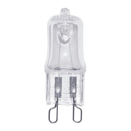 Capsule G9 25w=250lm. 240v Clear 250lms