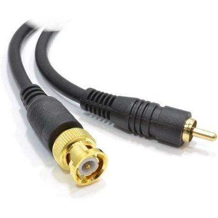 Skytronic Bnc Plug To Phono Lead