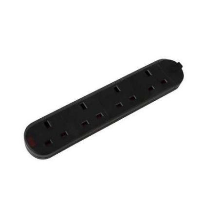 Selectric 4G Black Ext Socket + Neon