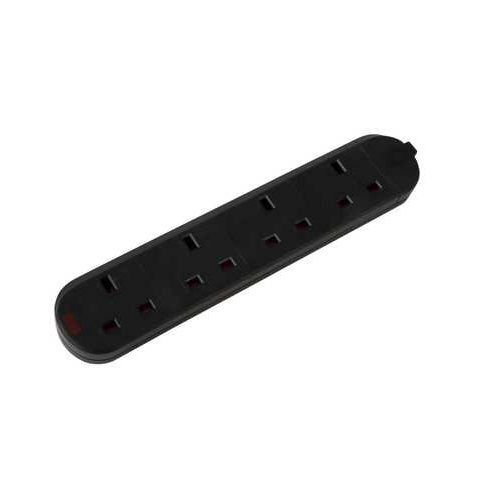 Selectric 4G Black Ext Socket + Neon