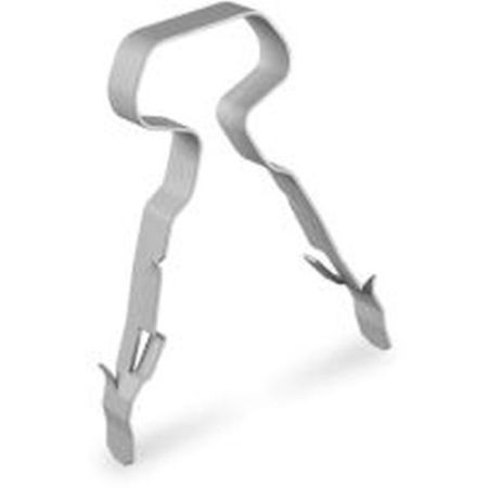 Linian T & E Clip, Grey, 10mm (1lteg010) - Pk100