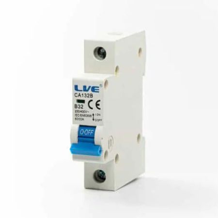 Live 32A 6ka Sp MCB