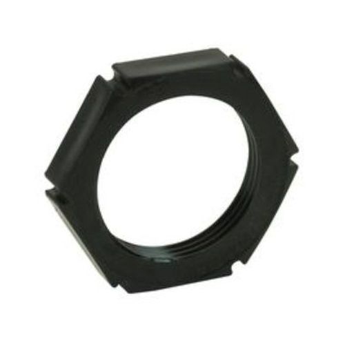 25mm Plastic Locknuts Black