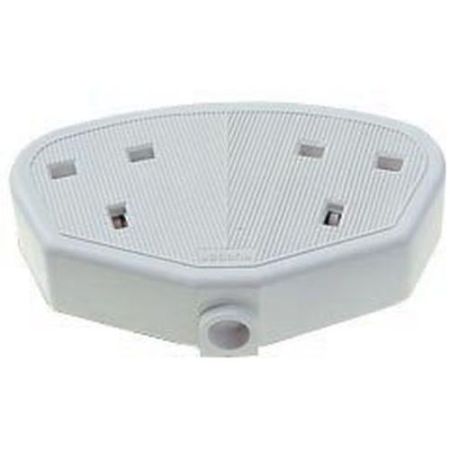 1G 13A Rubber Trailing Socket White (Rs002)
