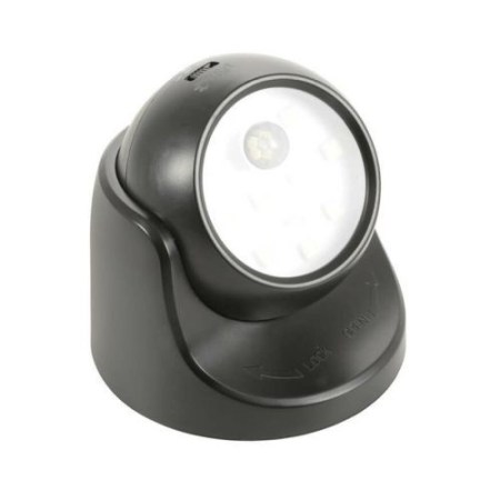 Black LED Motion Sensor Light
