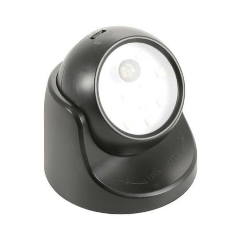 Black LED Motion Sensor Light