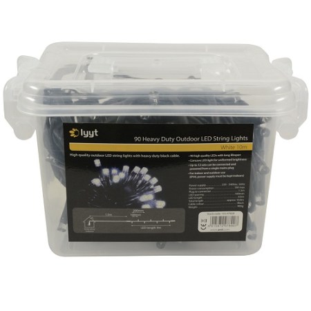 LED H/D 90 Light String O/Door 10m C/W