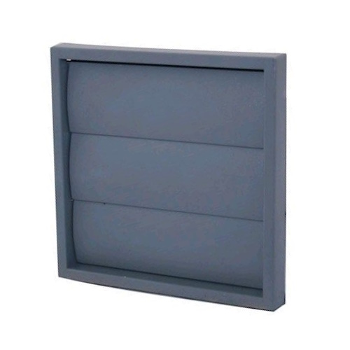 Manrose 4" Gravity Grill Grey