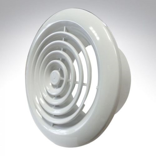 Manrose 4in Circular Vent White