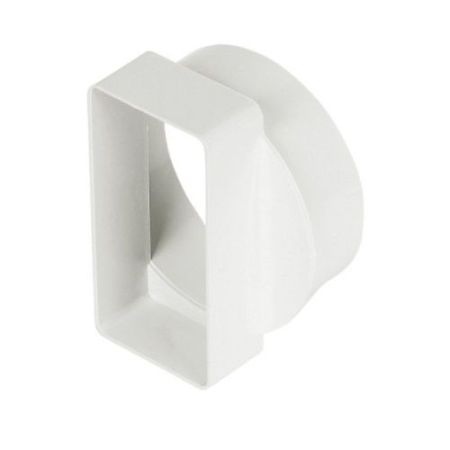 Manrose 110 X 54 Round To Flat Adaptor