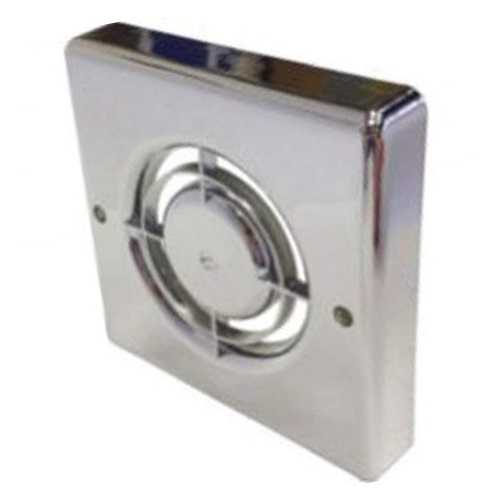 Manrose 100mm Chrome Front Cover For Xf Range