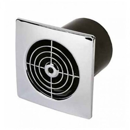 Manrose 4" Chrome Ext Fan