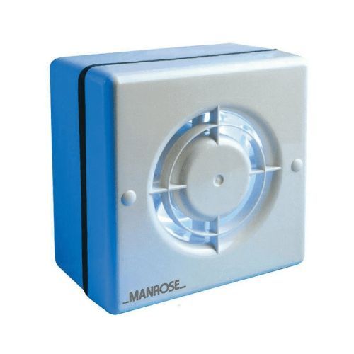 Manrose 4" Window Fan + Timer