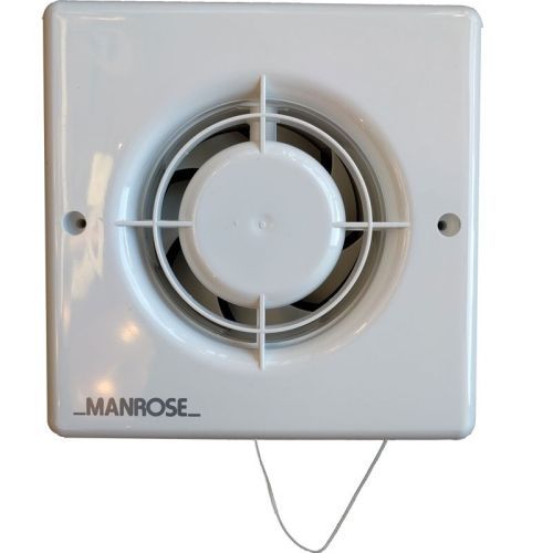 Manrose 4" Fan Pull Cord