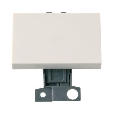 Click Minigrid Moulded Modules 10Ax 2 Way Large Button Switch Module