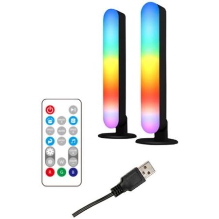 Minisun Smart Pack Of 2 RGB Neon Light Bars