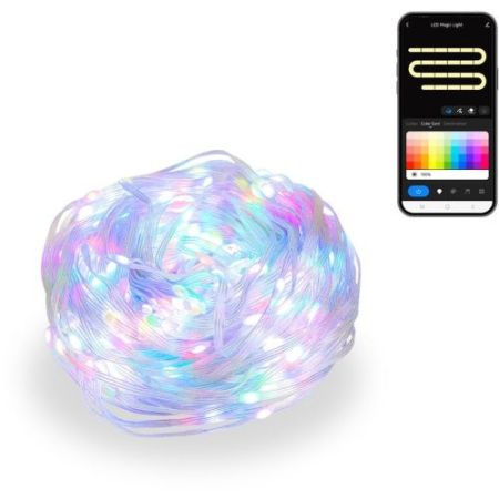 Minisun Smart IP44 2m X 2m Neon Curtain Light