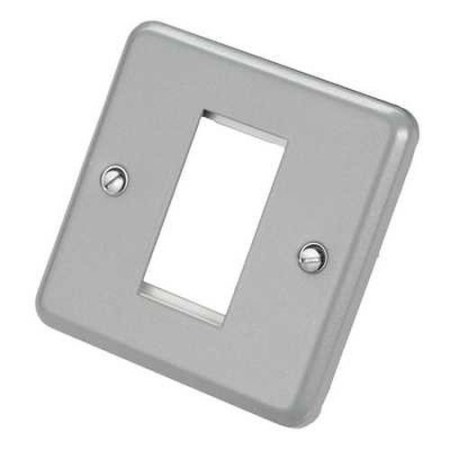 MK 1G Metalclad Data Socket Frontplate