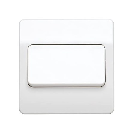 MK 1G 2w 10A Wide Plate Switch