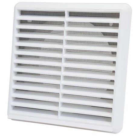 150mm Louvred Grill With Fly-Screen