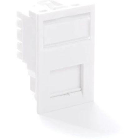 Newlec 25 X 38mm Cat.6 White Floorbox Module
