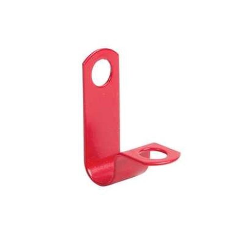 Niglon Red PVC Coated P-Clips (Each)