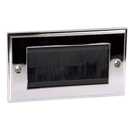 1G Brush Plate Polished Chrome