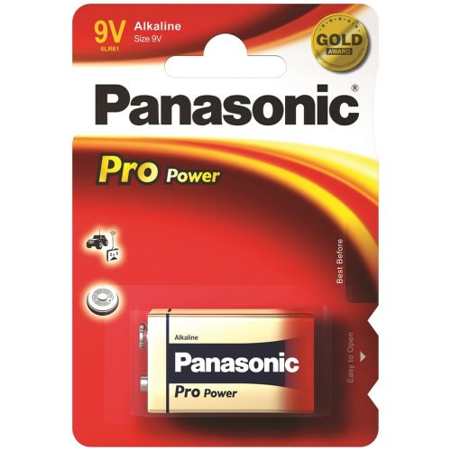 Panasonic PP3 Alkaline Size 9v CD1 Bx/12