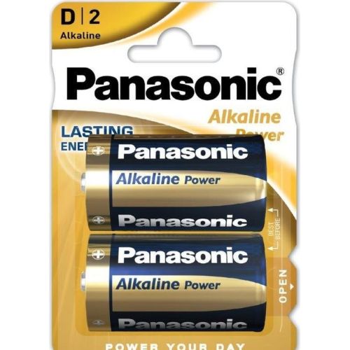 Panasonic R20 Alkaline Size D CD2 Bx/12